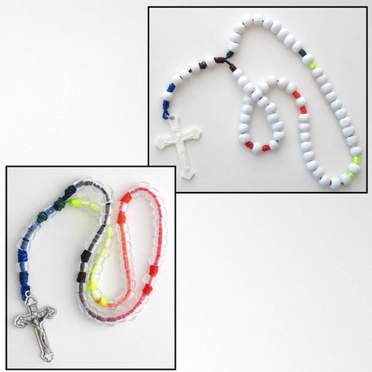 Rosary - Cord Multi-colour String