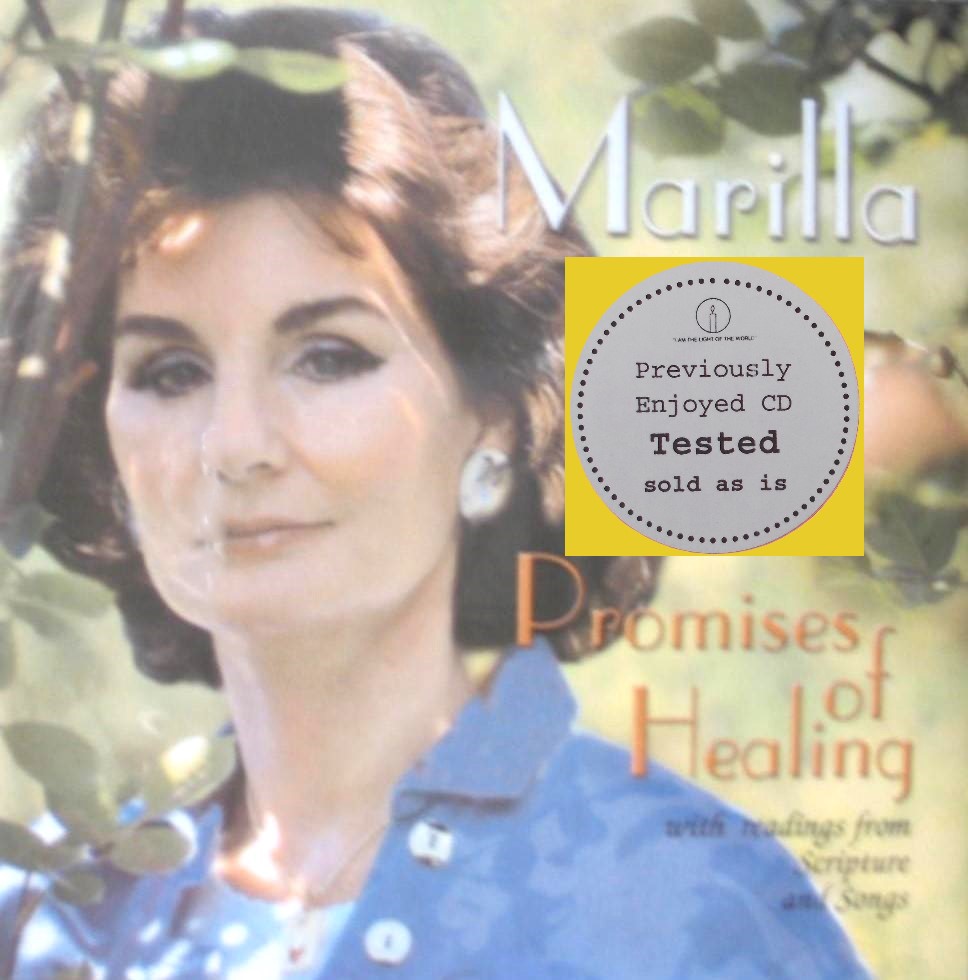 Marilla Ness - Promises of Healing - with Scripture Readings & Songs - CD Demo - Used