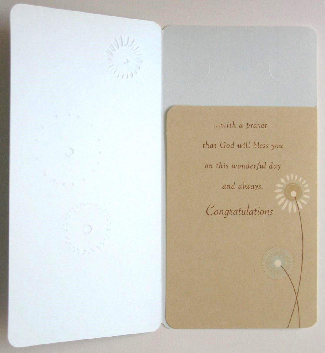 First Communion Greeting Card - Gift Card / Money Holder