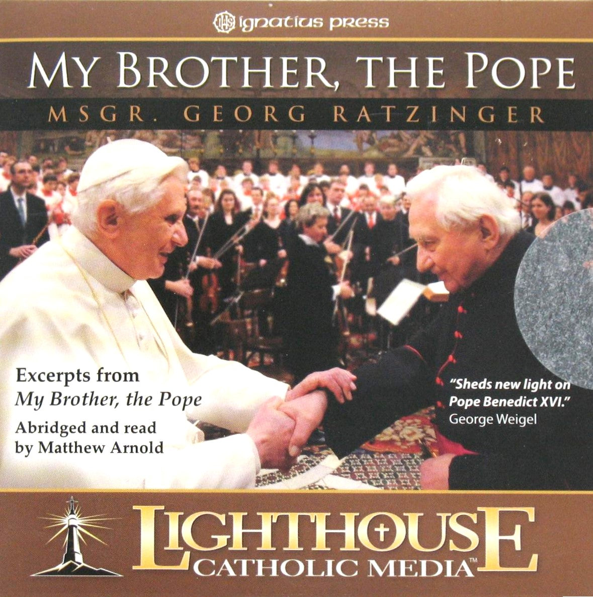 My Brother, The Pope by Msgr. Georg Ratzinger - Excerpts from the Book  - Abridged - CD