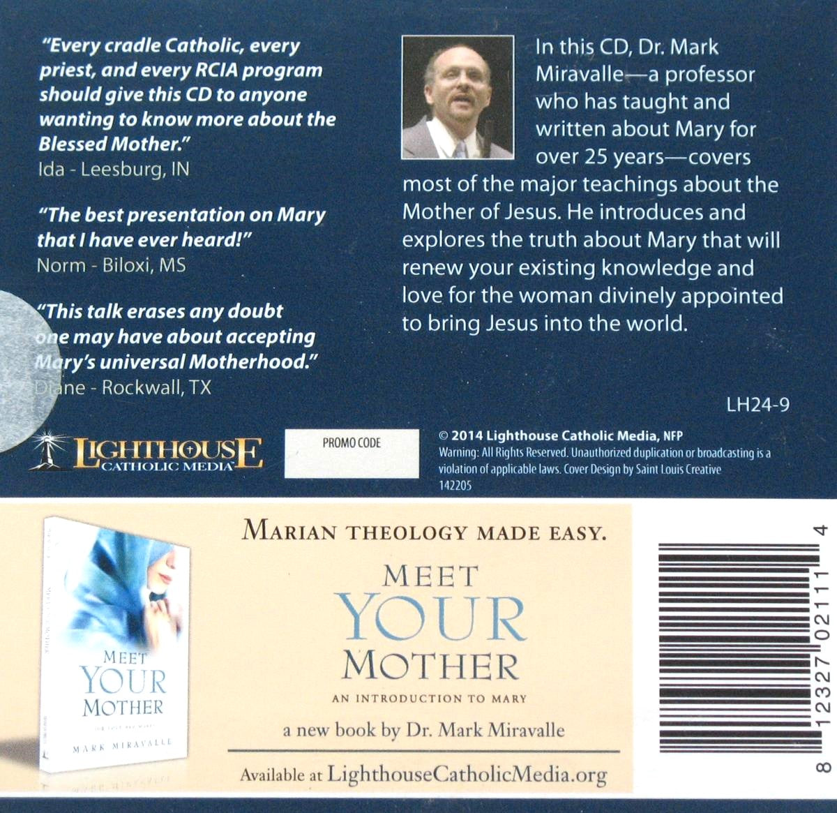 Meet Your Mother : An Introduction to Mary - CD Talk by Dr. Mark Miravalle