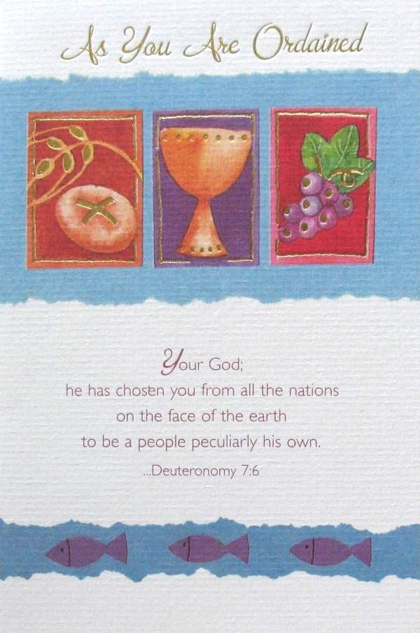 Ordination Greeting Card