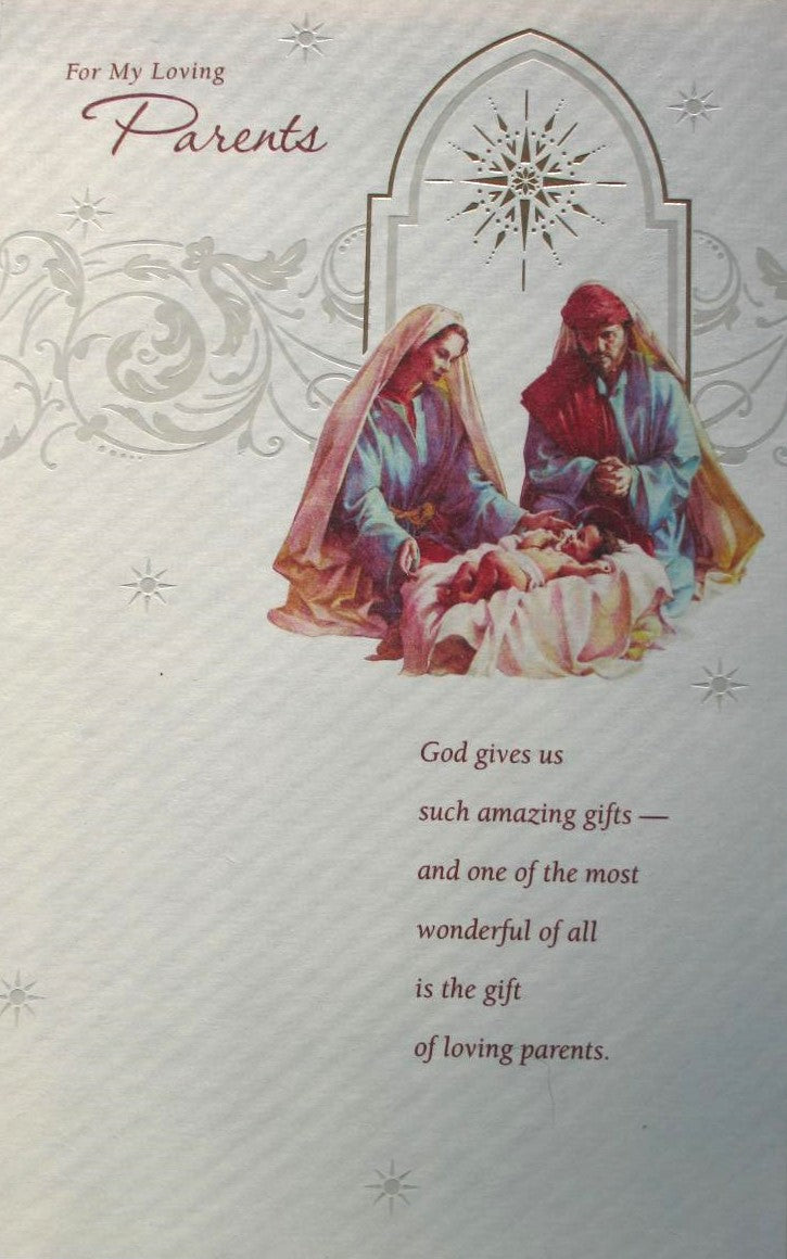 Christmas Greeting Card - To Parents