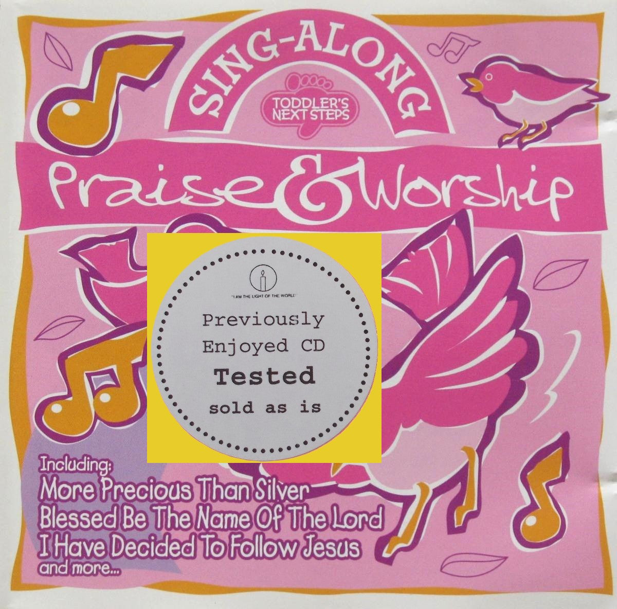 Sing -  Along - Praise & Worship - Music CD - Demo - Used