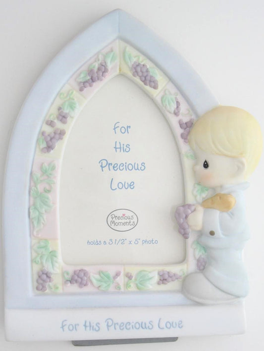 Precious Moments Communion Frame - Boy