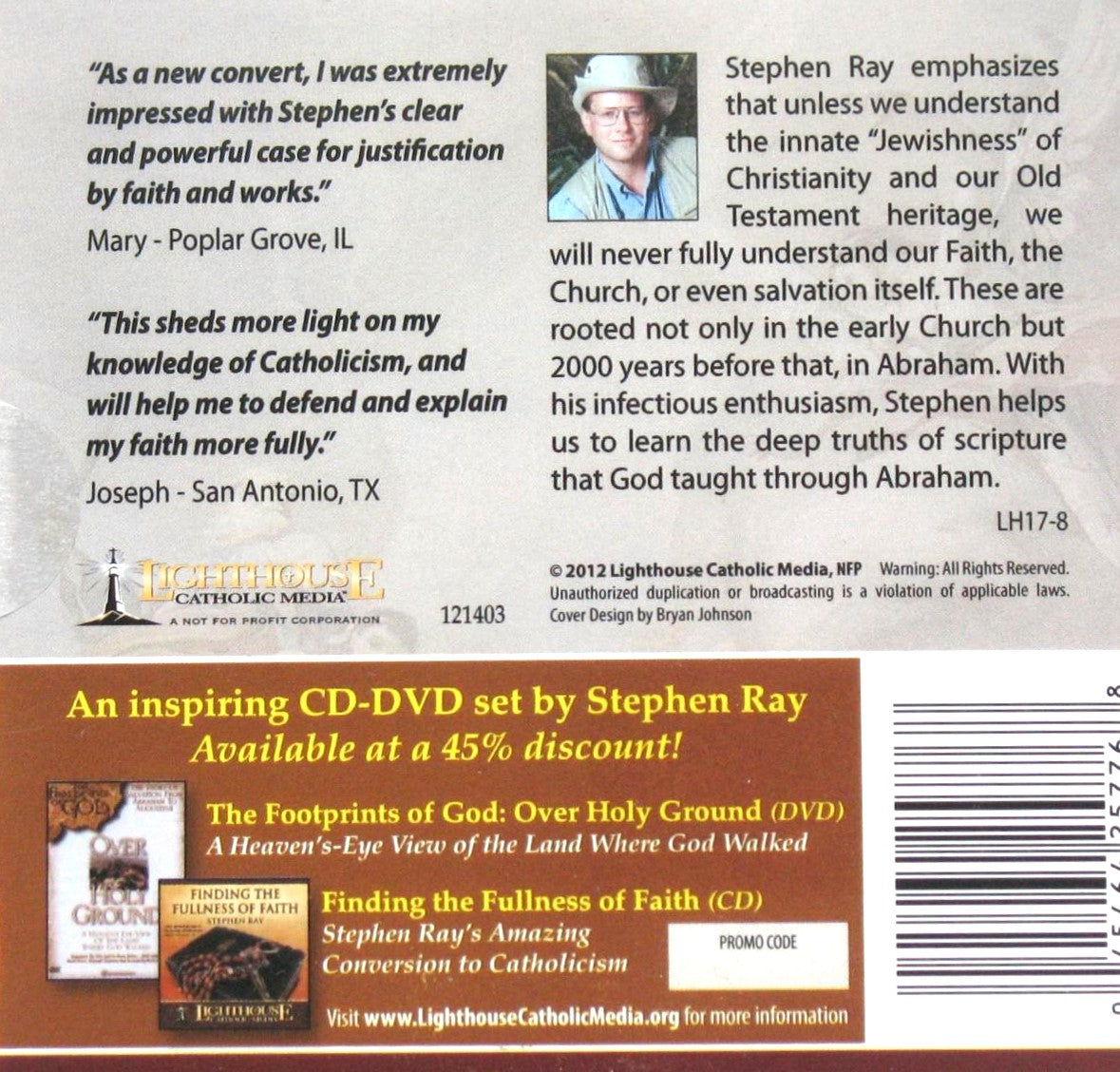 Abraham : Revealing the Historical Roots of Our Faith - CD Talk by Stephen Ray
