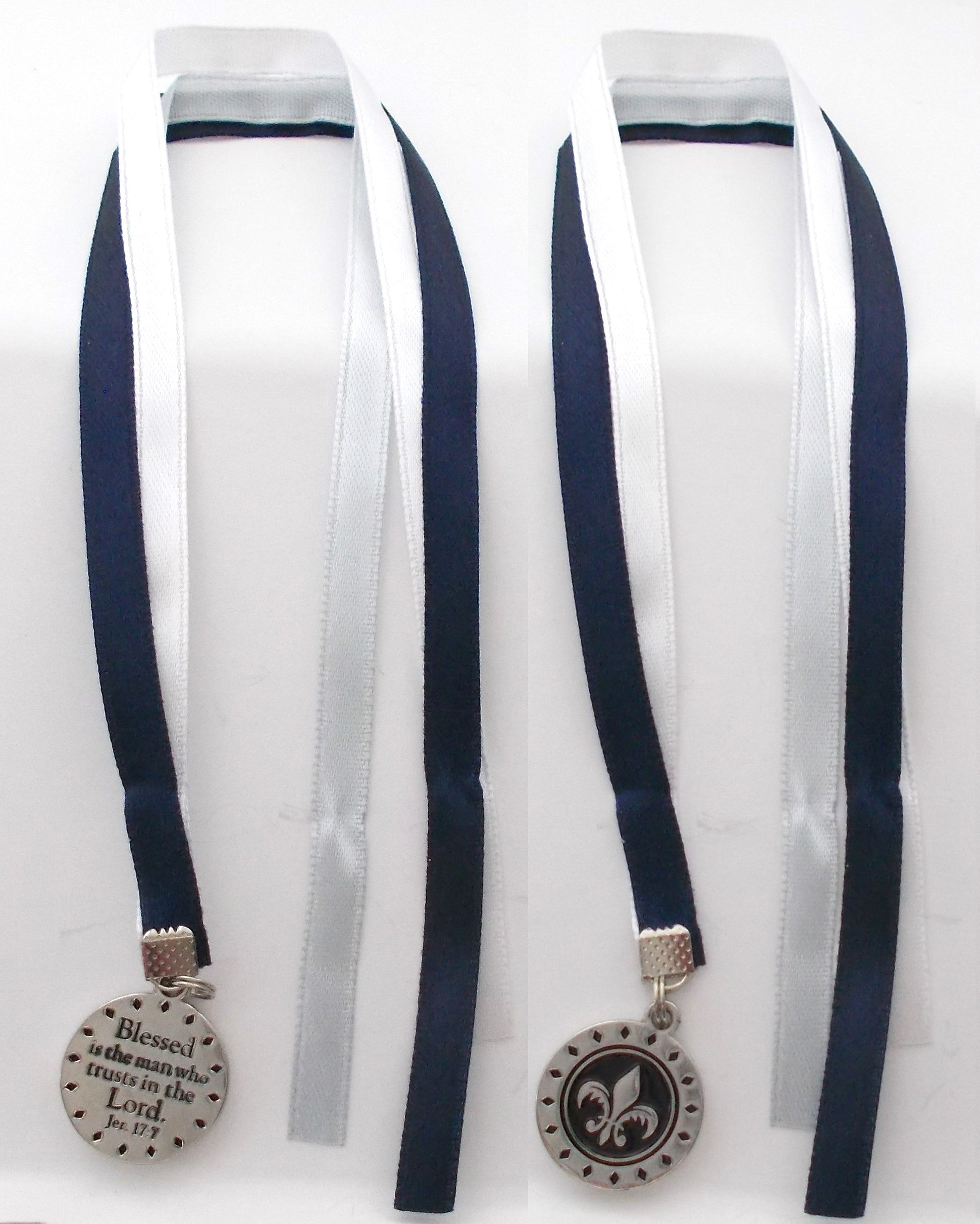 Multi-Ribbon Bookmark - Blessed is the man – Lumen Christi Books & Gifts