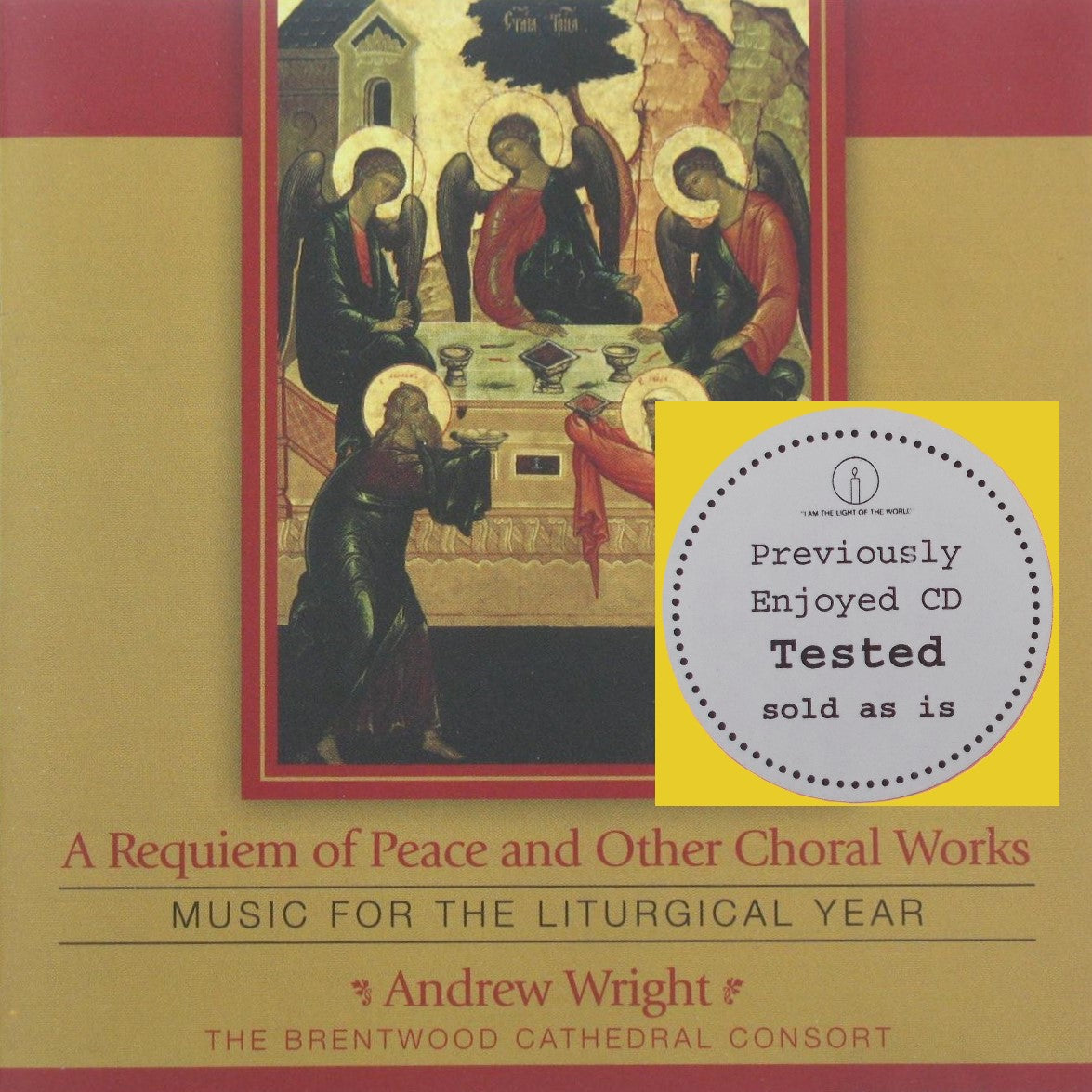 Andrew Wright : A Requiem of Peace & Other Choral Works - Music CD - Demo - Used