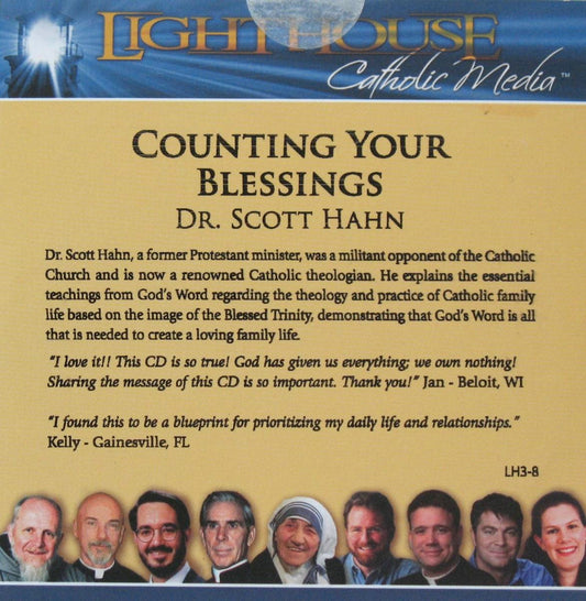 Counting Your Blessings - CD Talk by Dr. Scott Hahn