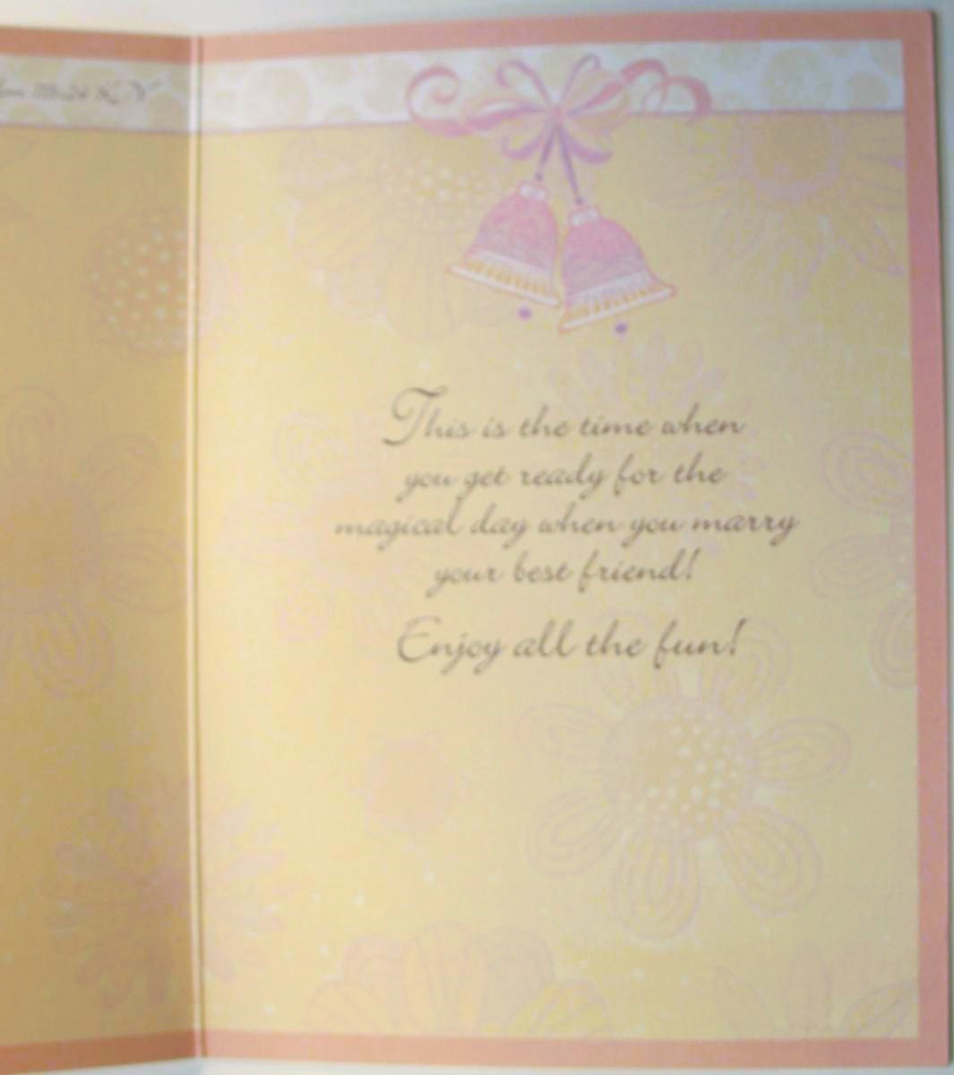 Wedding Shower Greeting Card by Legacy with Deluxe Envelope