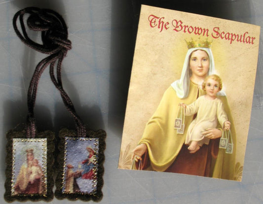 Brown Scapular - Small