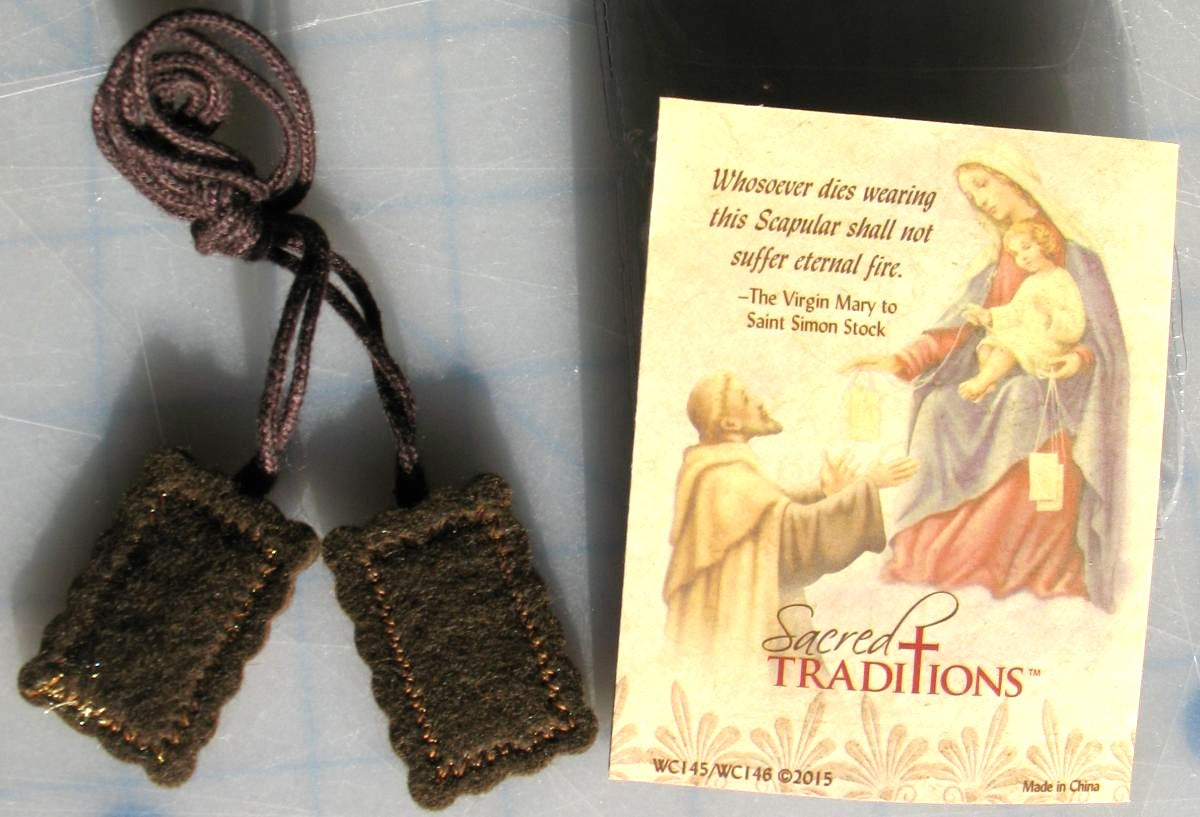 Brown Scapular - Small