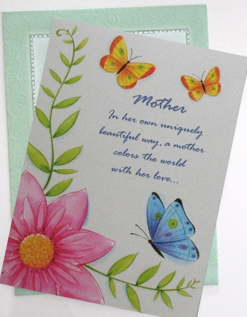 Mother Birthday Greeting Card by Legacy with Deluxe Envelope