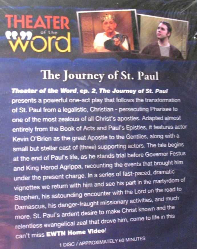 Theater of the Word - The Journey of St. Paul - DVD