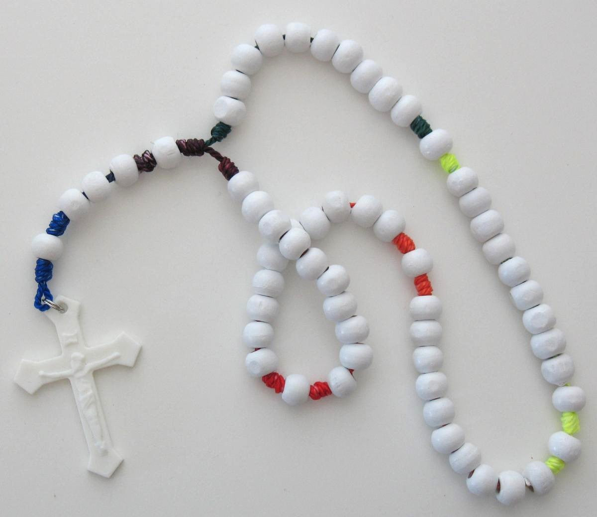 Rosary - Cord Multi-colour String